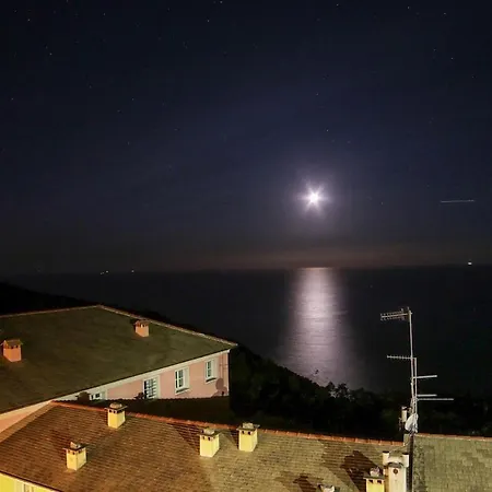 La Notte Sull'isola - Montaretto - Terrazza Tra Il Cielo E Il Mare Bonassola